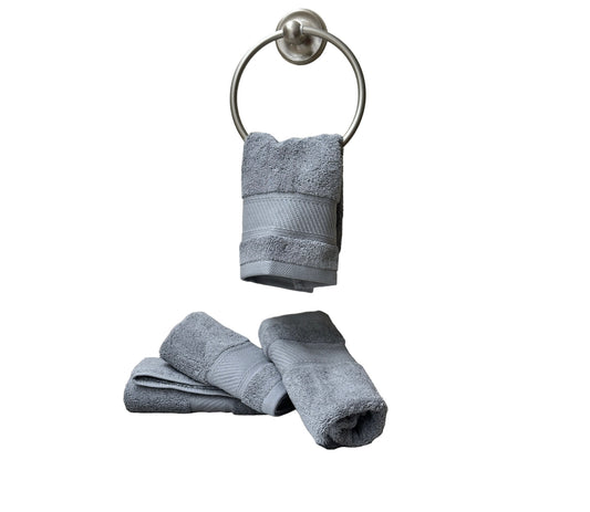 Grey washcloths (4 Pack)