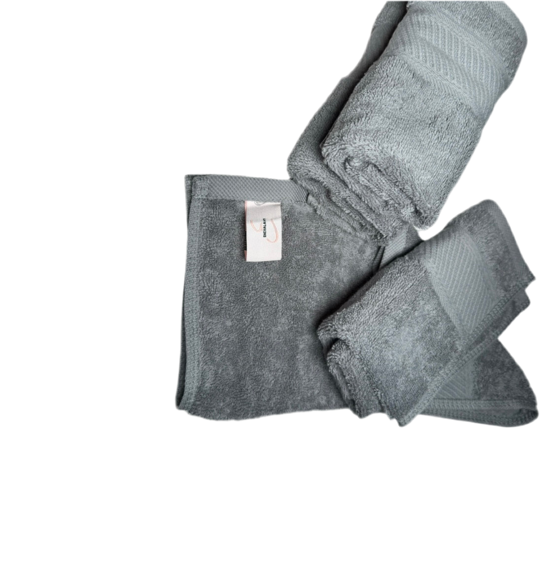 Grey washcloths (4 Pack)