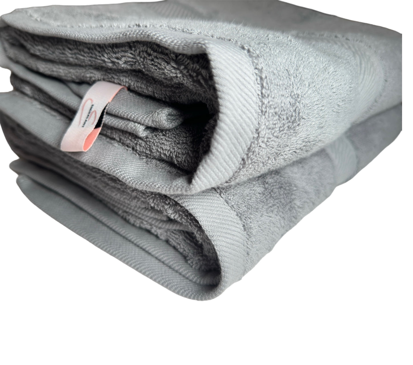 Grey bath towels (2Pack)