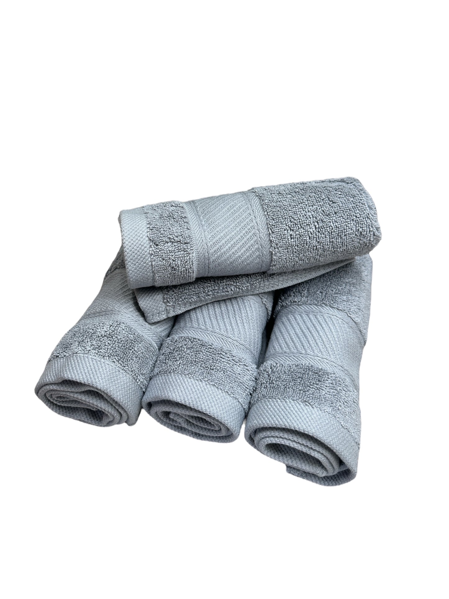 Grey washcloths (4 Pack)