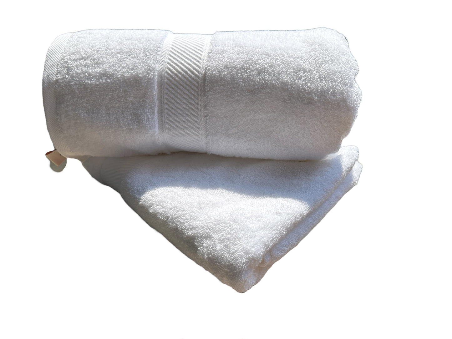 White bath towels (2 Pack)