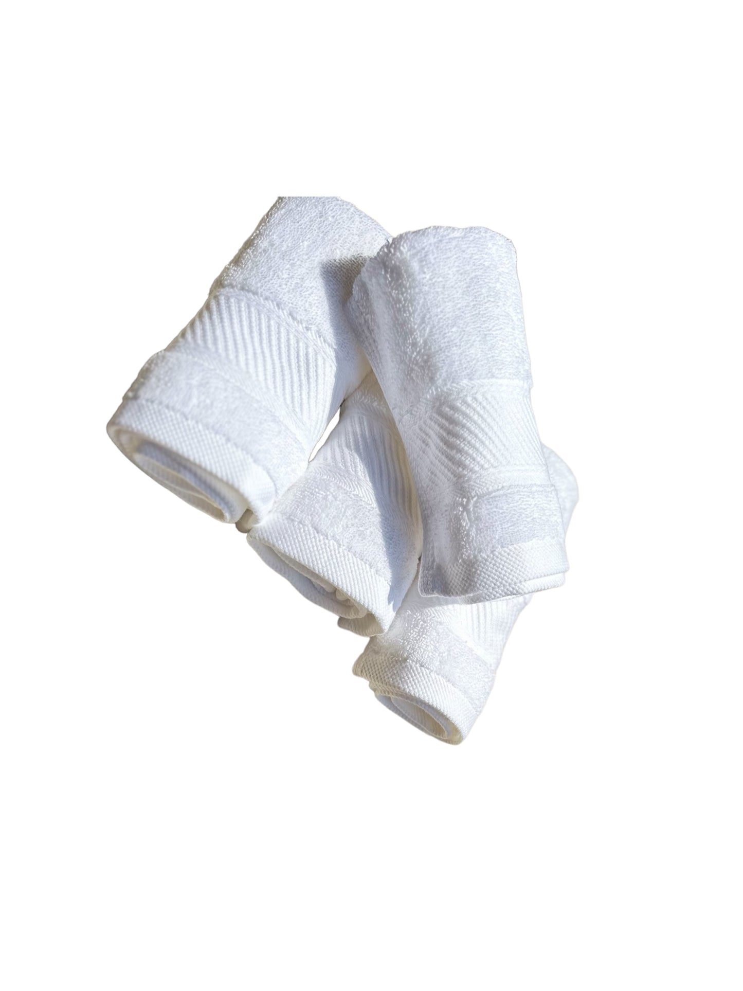 White washcloths (4 Pack)