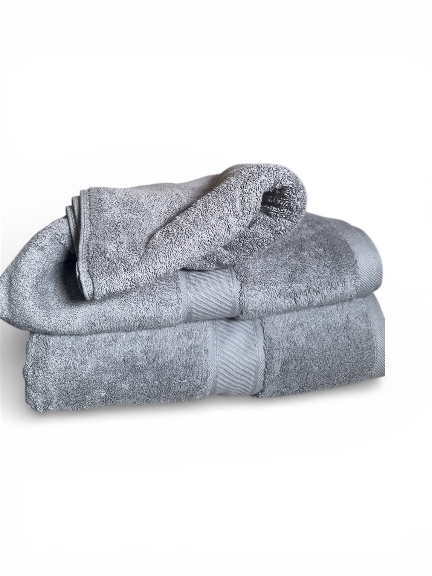 Bath towels, gray (2Pack)